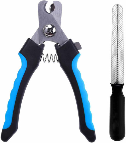 Dog nail clippers - safety, lock