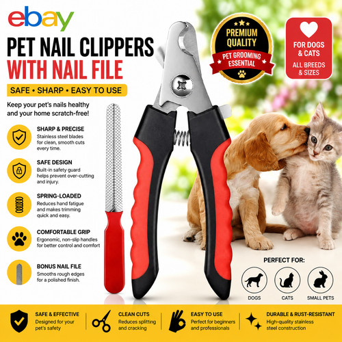 Pet nail clippers dog cat - nail,
