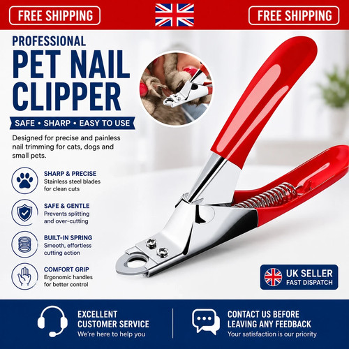 Pet nail clippers dog cat - clippers,